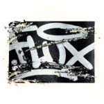 Flux Eggshell Stickers – 50 Stück – Cyan