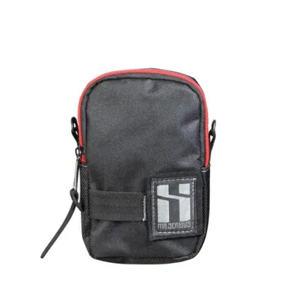 Mr. Serious Document Pouch Bag - Schwarz