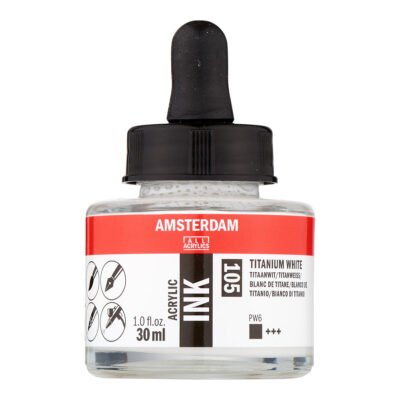 Amsterdam Acrylic Ink 30 ml Titanweiss