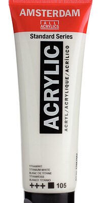Amsterdam Standard Series Acrylfarbe 120 ml Titanweiss