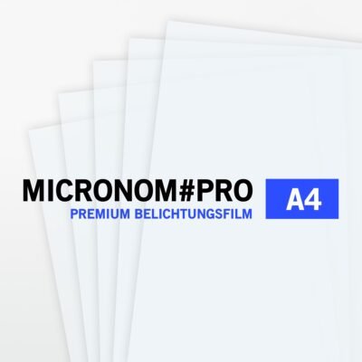 Belichtungsfilm für Inkjetdrucker A4, 10 Blatt