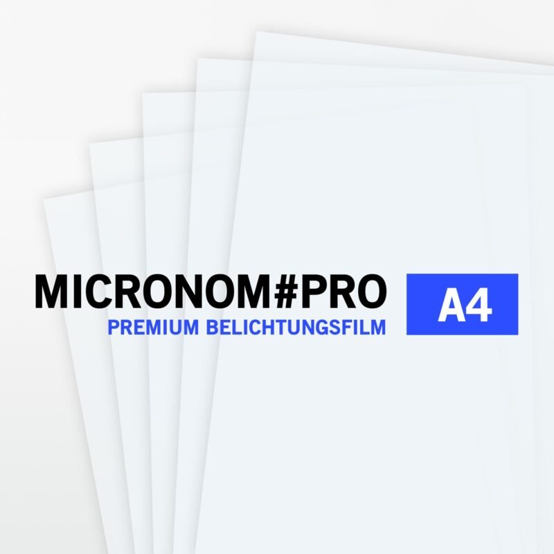 Belichtungsfilm für Inkjetdrucker A4, 10 Blatt