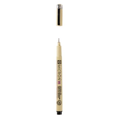 Sakura Pigma Micron Set, 6 Fineliner schwarz