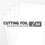 Schablonenfolie für Siebdruck A4, 10 Blatt