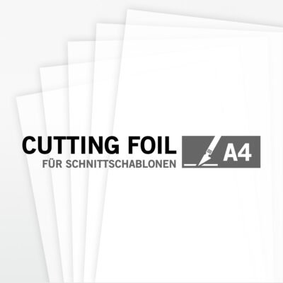Schablonenfolie für Siebdruck A4, 10 Blatt