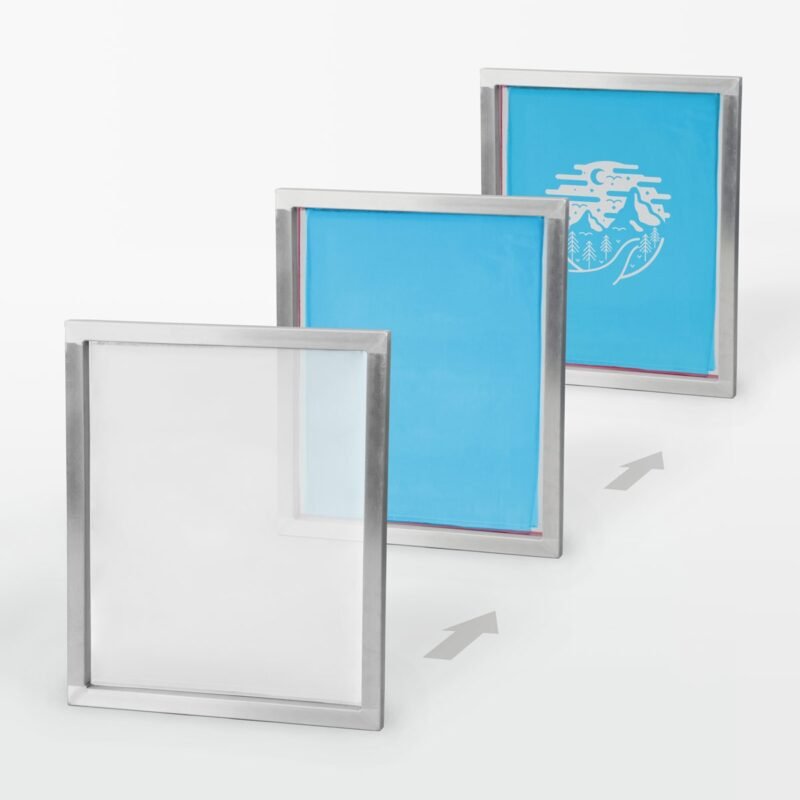 Siebdruck-Set BASIC 1.0 für Textil, A4 3