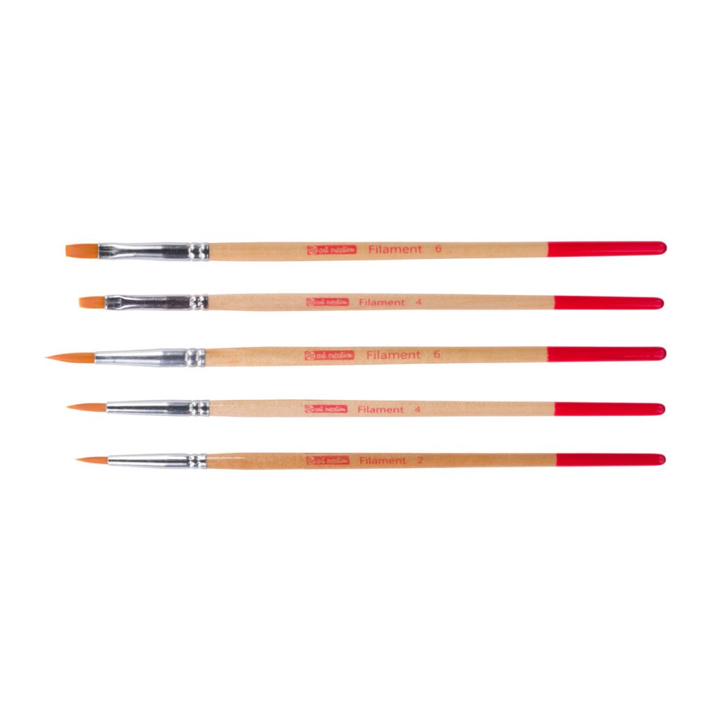 Talens Art Creation Aquarellpinsel-Set, 5 Stück
