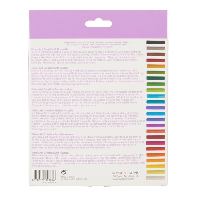 Talens Art Creation Softpastelle, 24 Farben 3