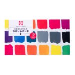 Talens Gouache Extra Fine Basis-Set, 10 × 20 ml