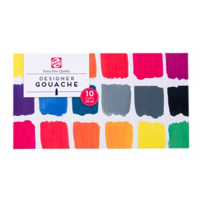 Talens Gouache Extra Fine Basis-Set, 10 × 20 ml