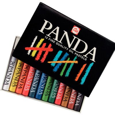 Talens Panda Ölpastelle, 12 Farben