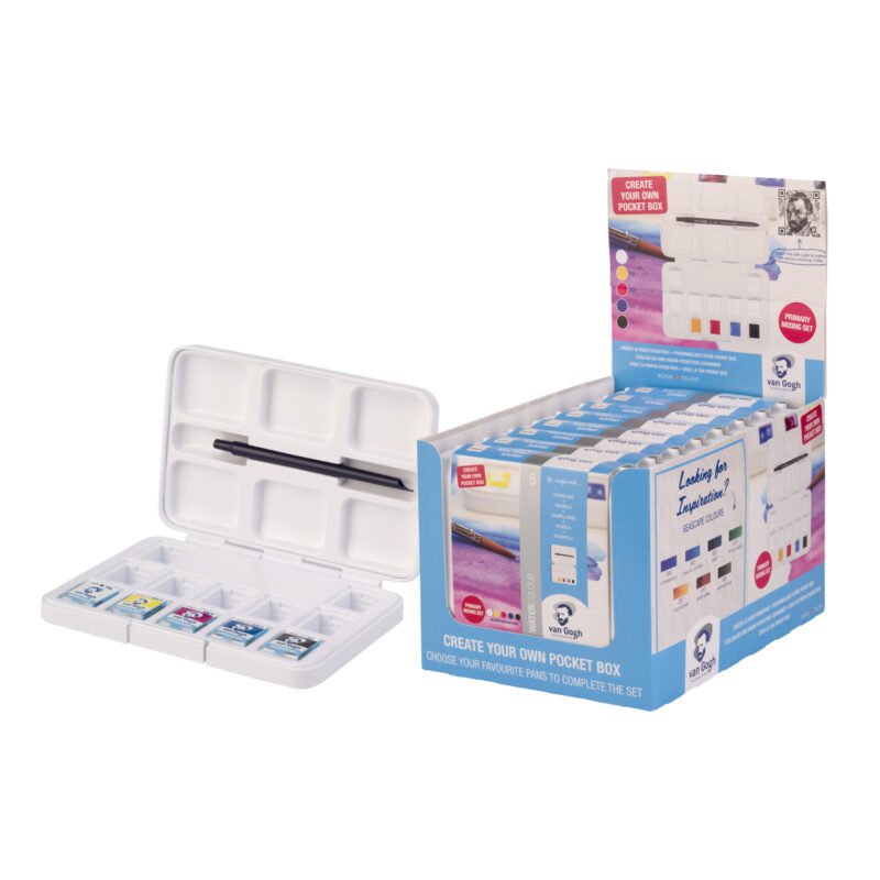 Van Gogh Aquarell Pocket Box Primary Mixing Set 4