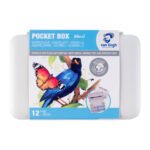 Van Gogh Aquarell Pocket Box Vibrant, 12 Näpfchen