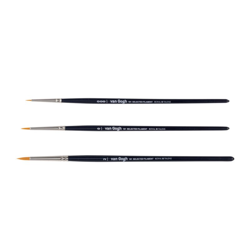 Van Gogh Aquarellpinsel-Set Serie 191, Nr. 000, 0, 2 3