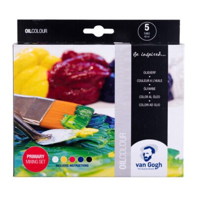 Van Gogh Ölfarben Mischset Grundfarben, 5 × 40 ml