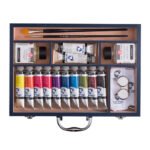 Van Gogh Ölfarben Starter-Box XL, 12 × 40 ml mit Zubehör 2