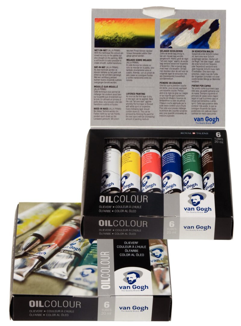 Van Gogh Ölfarben Starter-Set, 6 × 20 ml 3