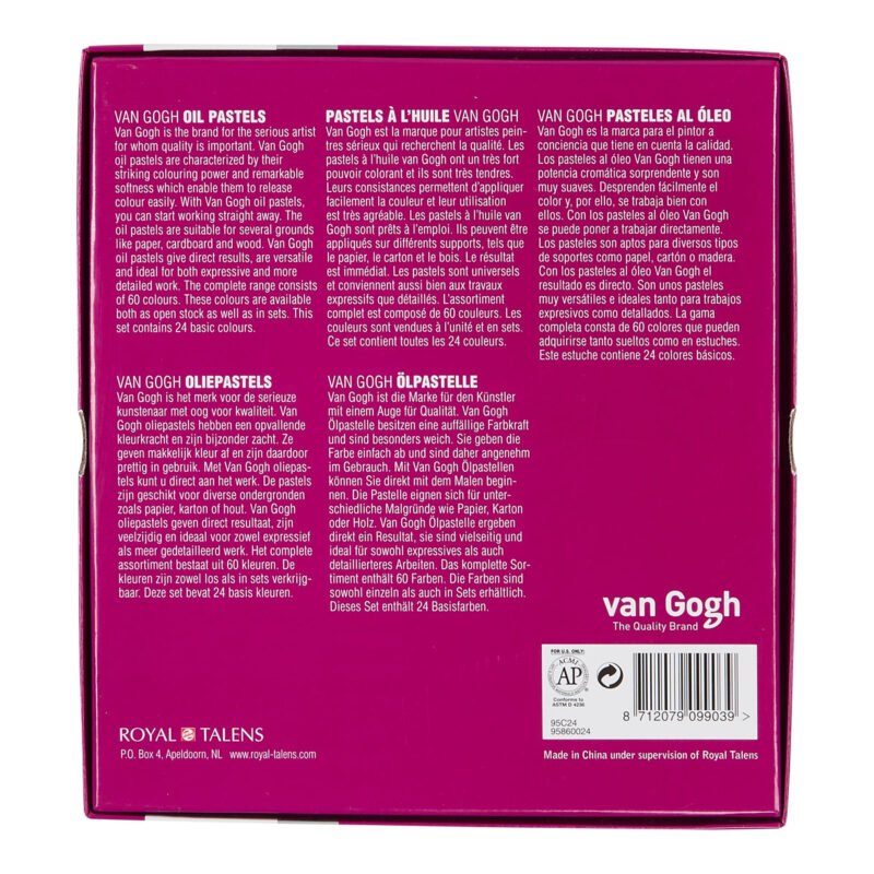 Van Gogh Ölpastelle Basic-Set, 24 Farben 3