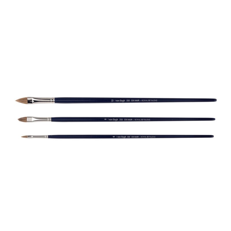 Van Gogh Pinselset Öl & Acryl Serie 294, Nr. 8, 12, 16 3